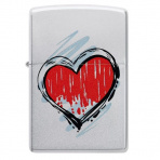 Zapaľovač Zippo 20795 Heart Design