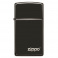 Zapaľovač Zippo 26583 Slim® High Polish Black Zippo Logo