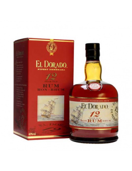 Rum El Dorado 12 ročný 40 % 0,7 l