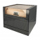 Humidor Glass Top Carbon 50D