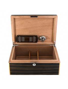 Humidor Lubinski Ebony high polished na 100 cigár