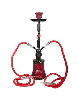 Vodná fajka Skull Big Mike Red 58 cm