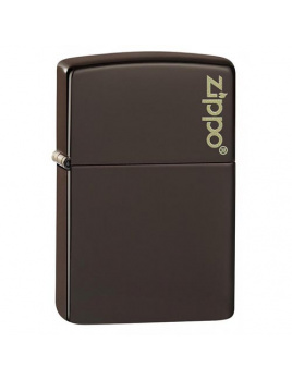 Zapaľovač Zippo 26911 Brown Zippo Logo