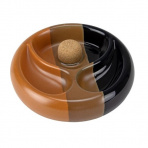 Fajkový popolník na 2 fajky Multicolor