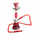 Vodná fajka Iconic červená 35 cm