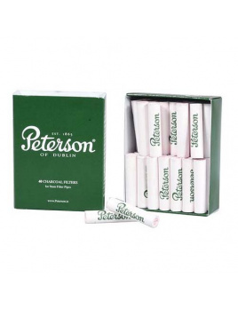 Filter fajkový Peterson 9 mm (40 filtrov)