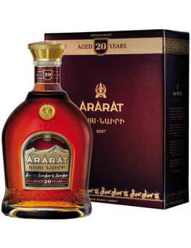 Brandy Ararat 20 ročný 40 % 0,7 l