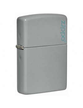 Zapaľovač Zippo 26948 Flat Grey Zippo Logo