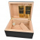 Stolový humidor Angelo Black 70 D na cigary, lesklý