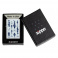 Zippo 25703 Off the Hook Design – Street Chrome zapaľovač s rybárskym motívom háčika a ryby