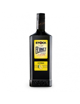 Fernet Stock Citrus 27 % 0,5 l 