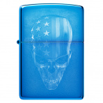 Zapaľovač Zippo 26146 American Skull