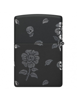 Zapaľovač Zippo 26199 Flower Skulls