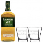 Whisky Tullamore Dew s 2 pohármi 40 % 0,7 l