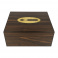 Humidor Cigar logo walnut