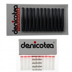 Cigaretová špička Denicotea čierna (1 ks)  filtrami Denicotea (10 ks)