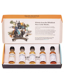 Whisky Glen Scotia Dunnage Festival Pack 5 x 0,025l