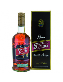 Rum Santiago de Cuba Extra Anejo 12 ročný 40% 0,7l