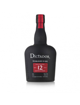 Rum Dictador 12 ročný 40% 0,7 l