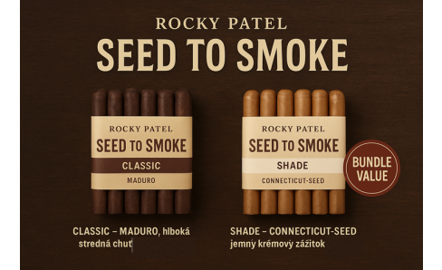 Rocky Patel Seed to Smoke – od semienka po dokonalý zážitok