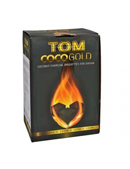 Uhlíky do vodnej fajky Tom Coco Gold kokosové 1 kg