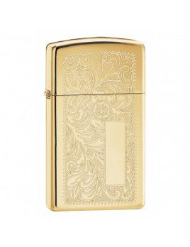 Zapaľovač Zippo 24066 Slim Brass Venetian