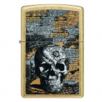 Zapaľovač Zippo 23075 Floral Skull Design
