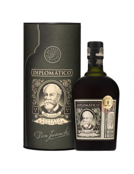 Rum Diplomático Reserva Exclusiva 12 YO v tube 40%  0,7 l