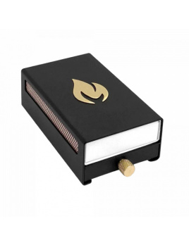 Zápalky Nordick Flame Design box black