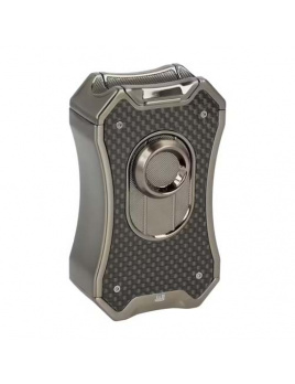 Zapaľovač Winjet Gladiator 4xJet gun real carbon
