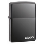 Zapaľovač Zippo 25080 Black Ice With Zippo Logo