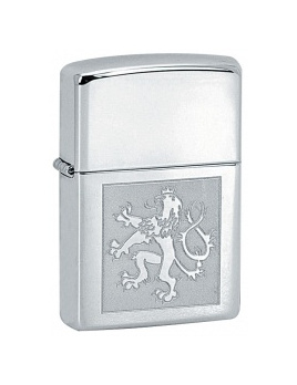 Zapaľovač Zippo 22650 Czech Lion in Square