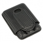 Puzdro Angelo Diamond Black na tri cigary