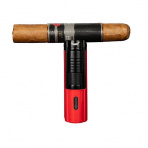 Zapaľovač Formula Crocodile Avanti Triple-Jet Flame red