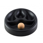Fajkový popolník na 3 fajky Black matt