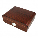 Stolový humidor Angelo hnedný 25D oblý