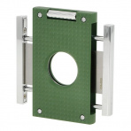 Cigarový orezávač Caseti Reallon, chrome/green