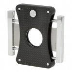 Cigarový orezávač Caseti Aston, chrome/black