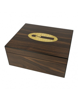Humidor Cigar logo walnut