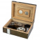Humidorový set 2-Tone Laserfinish Carbon pre 25 cigár s príslušenstvom