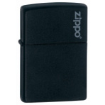 Zapaľovač Zippo 26092 Black Matte Zippo Logo