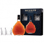 Koňak Meukow VSOP Superior s 2 pohármi 40 % 0,7 l