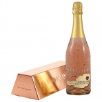 Österreich Gold Rosé 23k zlato suché darčekové balenie 9,5 % 0,75 l