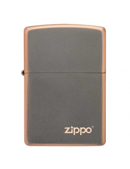 Zapaľovač Zippo 27005 Rustic Bronze Zippo Logo