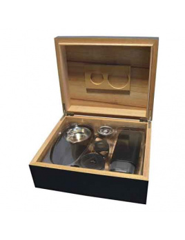 Humidor Set čierny 30D, 2. trieda