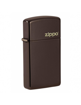 Zapaľovač Zippo 26958 Slim® Brown Zippo Logo