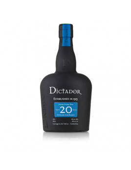 Rum Dictador 20 ročný 40% 0,7 l