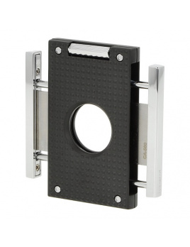 Cigarový orezávač Caseti Reallon, chrome/black