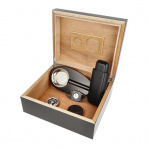 Humidor set čierny 25 D s puzdrom