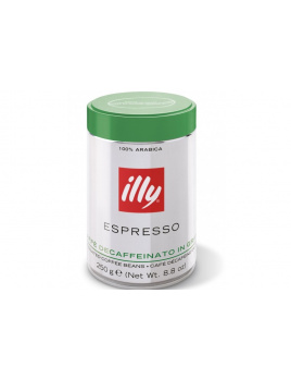 ILLY Bez kofeinu zrnková káva 250g